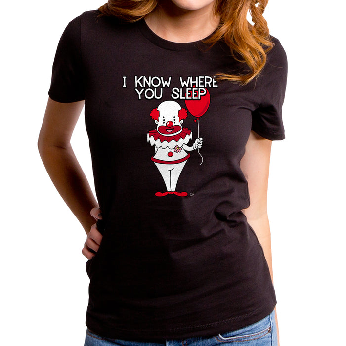 goodie two sleeves I Know Where You Sleep Women's T-Shirt