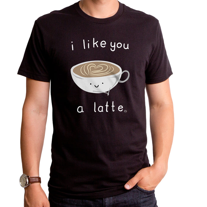 goodie two sleeves I Like You A Latte Men's T-Shirt