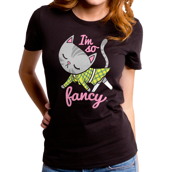 goodie two sleeves I'm So Fancy Cat Women's T-Shirt