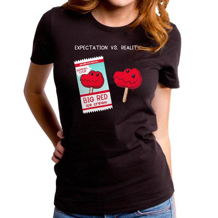 goodie two sleeves Ice Cream Reality Rex Women's T-Shirt