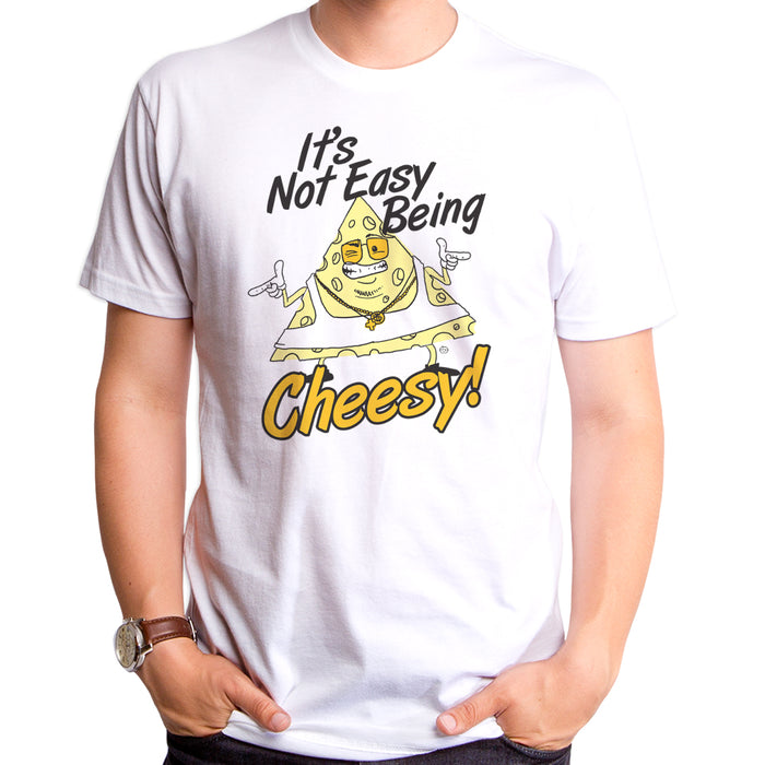 goodie two sleeves It's Not Easy Being Cheesy Adult T-Shirt