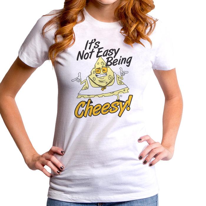 goodie two sleeves It's Not Easy Being Cheesy Women's T-Shirt