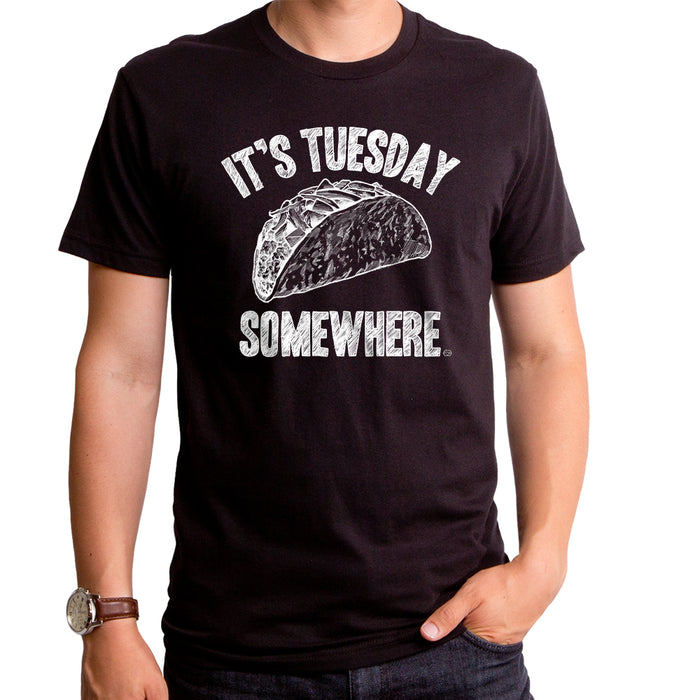 goodie two sleeves It's Tuesday Somewhere Adult T-Shirt