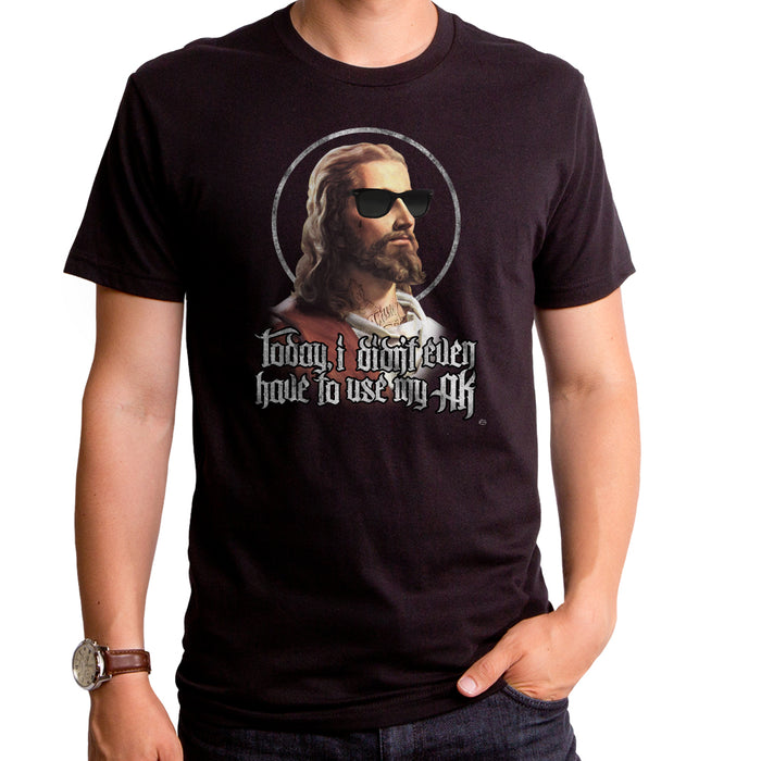goodie two sleeves Jesus Had a Good Day Adult T-Shirt