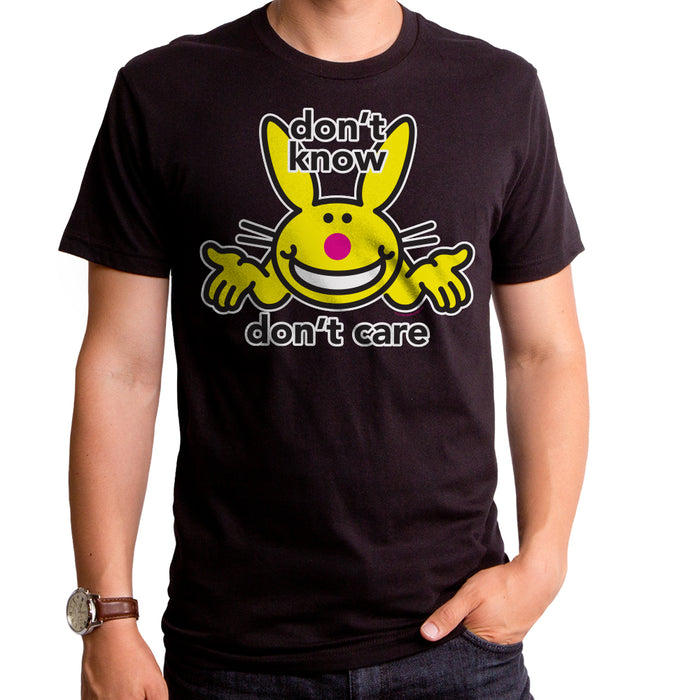 goodie two sleeves Jim Benton - Don't Know Dont Care Yellow Adult T-Shirt