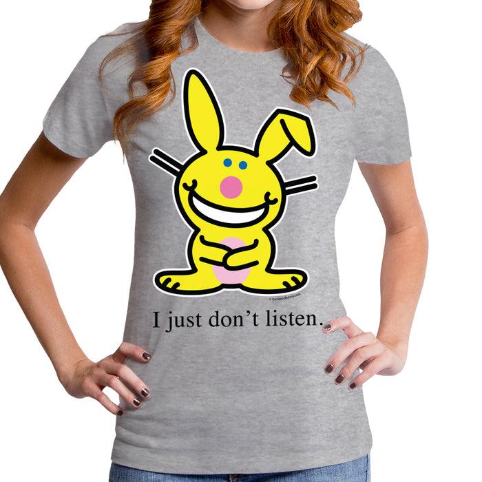 goodie two sleeves Jim Benton - I Just Don't Listen Women's T-Shirt