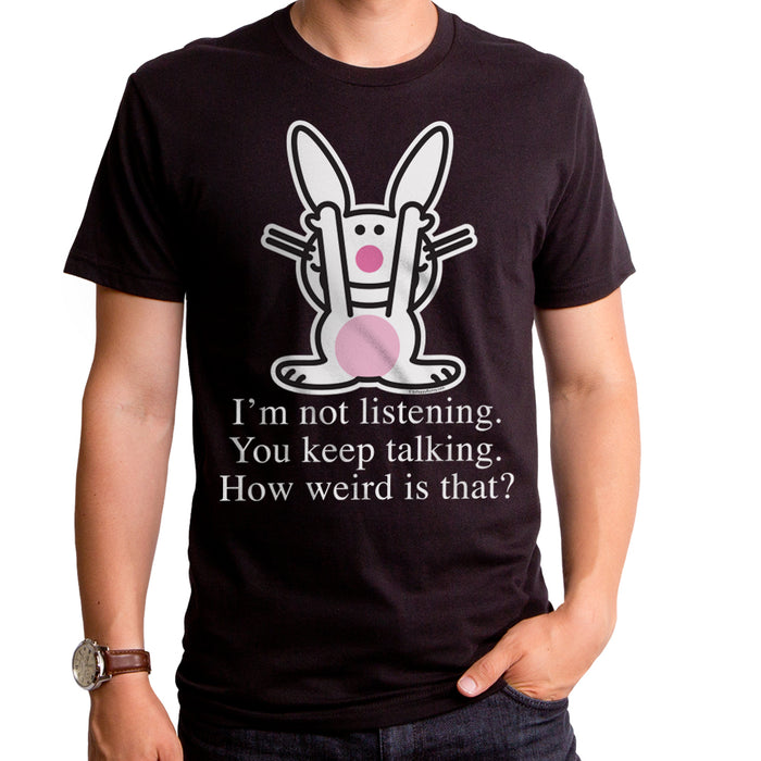 goodie two sleeves Jim Benton - I'm Not Listening Adult T-Shirt