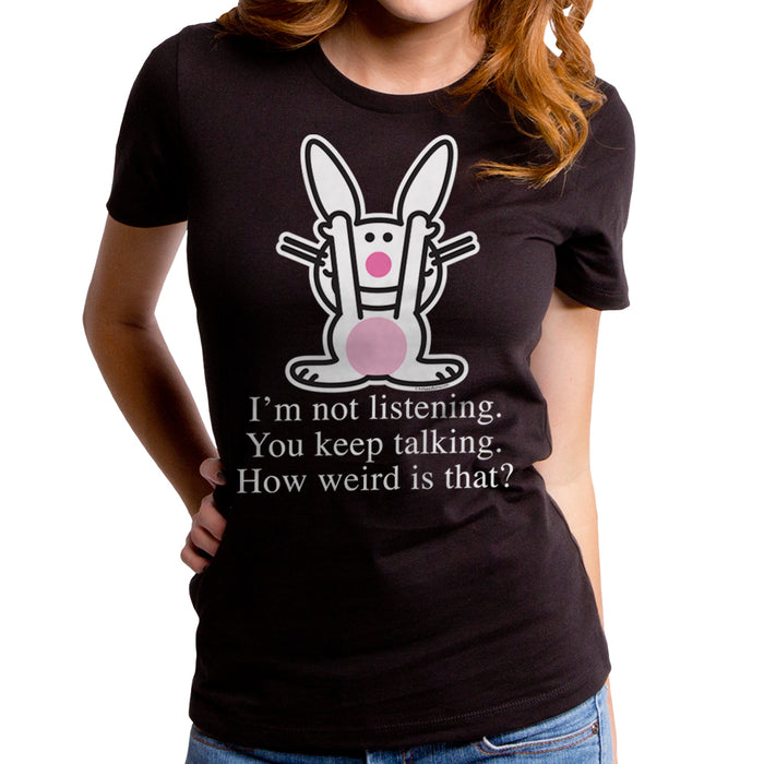 goodie two sleeves Jim Benton - I'm Not Listening Women's T-Shirt