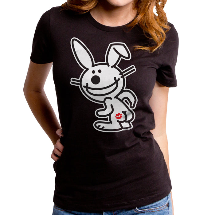 goodie two sleeves Jim Benton - Kiss My Butt Black Women's T-Shirt