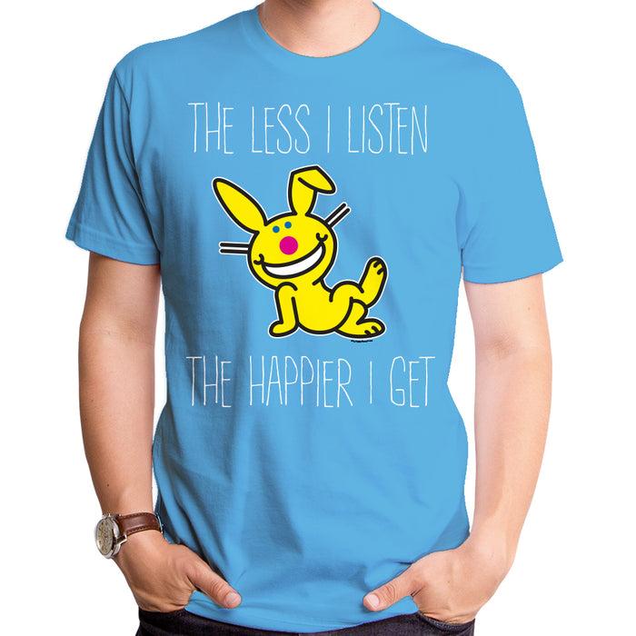 goodie two sleeves Jim Benton - The Happier I Get Adult T-Shirt