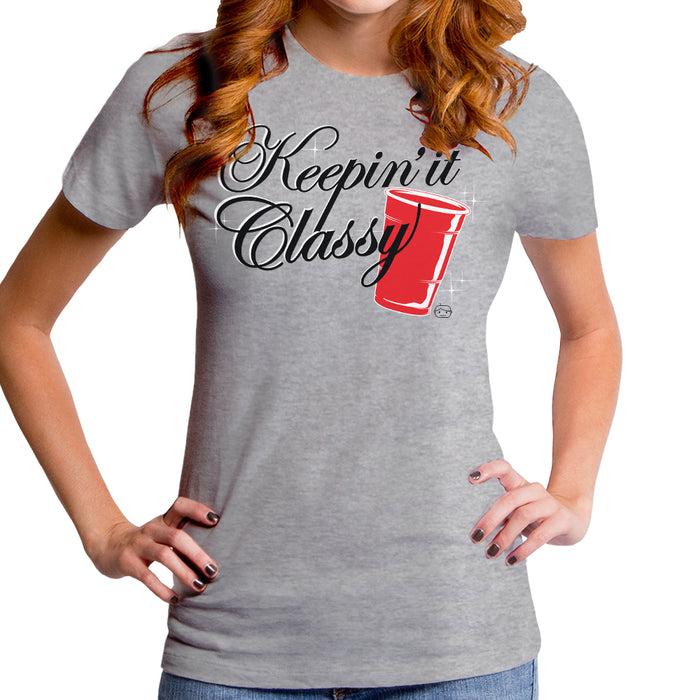 goodie two sleeves Keepin' It Classy Women's T-Shirt
