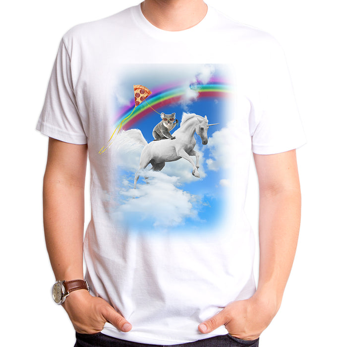 goodie two sleeves Koala Unicorn Pizza Kite Men's T-Shirt