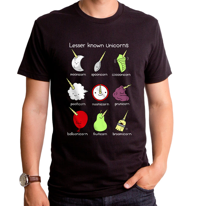 goodie two sleeves Lesser Known Unicorns Men's T-Shirt