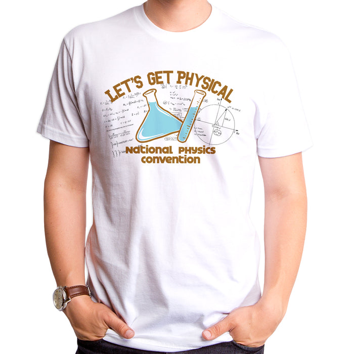 goodie two sleeves Let's Get Physical Adult T-Shirt