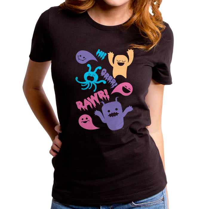 goodie two sleeves Monster Greeting Women's T-Shirt