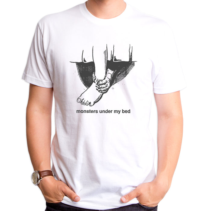 goodie two sleeves Monsters Under My Bed Men's T-Shirt