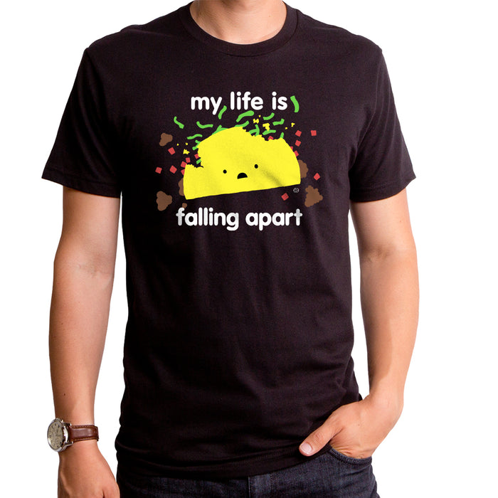 goodie two sleeves My Life is Falling Apart Adult T-Shirt
