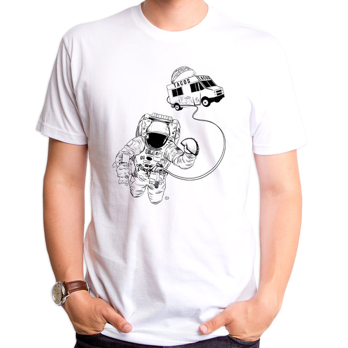 goodie two sleeves Orbital Taco Break Adult T-Shirt