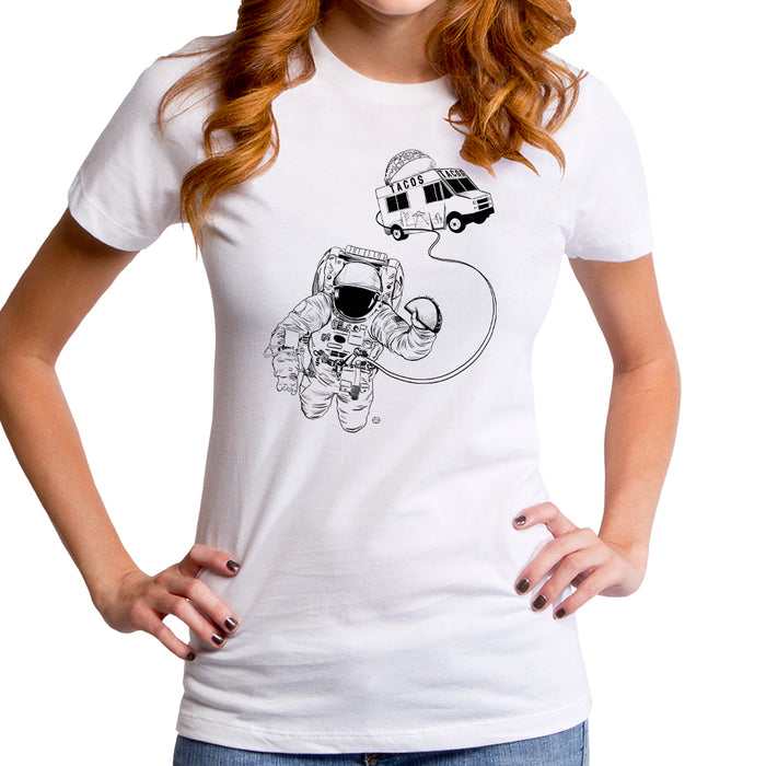 goodie two sleeves Orbital Taco Break Women's T-Shirt