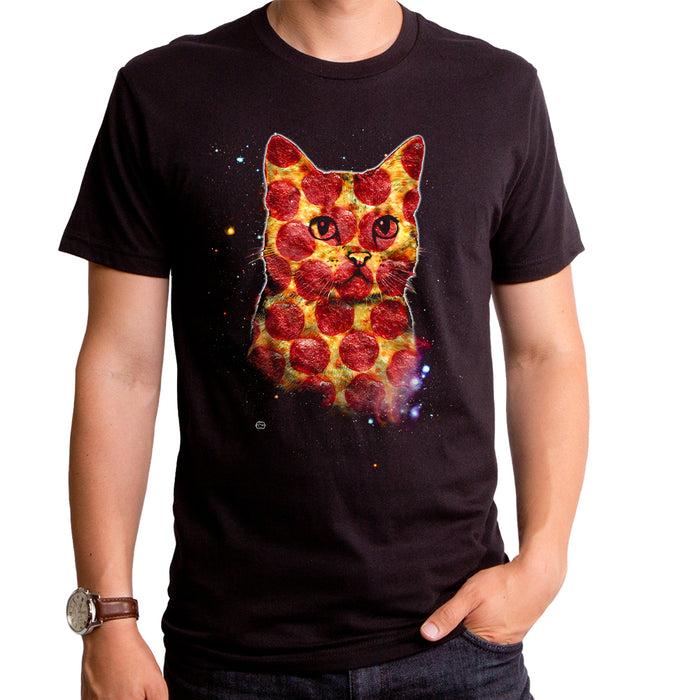 goodie two sleeves Pizza Cat in Space Adult T-Shirt