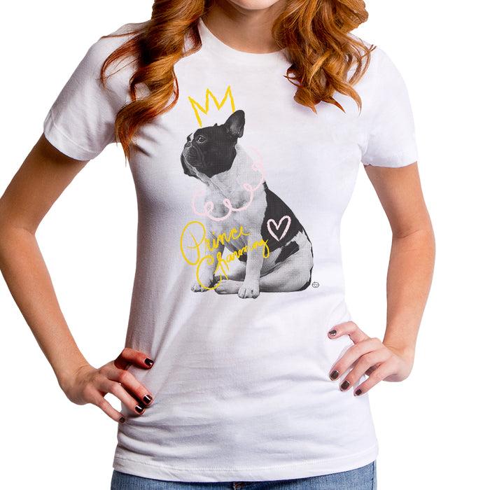 goodie two sleeves Prince Charming Pug Women's T-Shirt