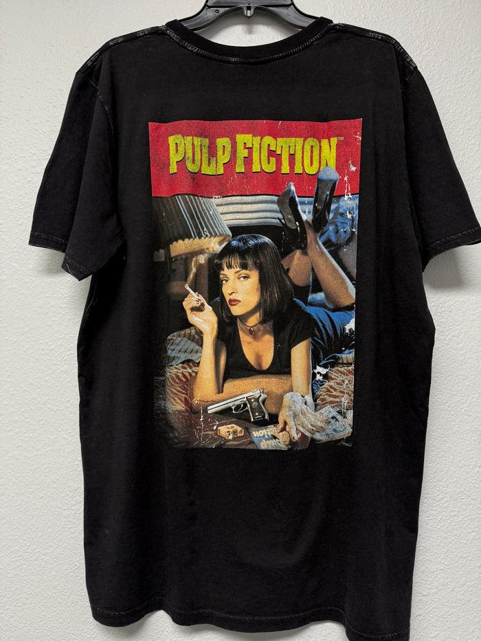 Goodie Two Sleeves Pulp Fiction Distress Unisex Tee
