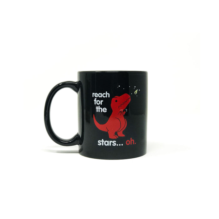 goodie two sleeves Reach For The Stars Dinosaur Coffee Mug