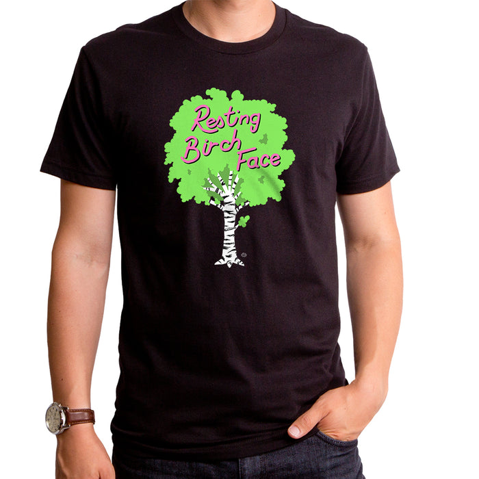 goodie two sleeves Resting Birch Face Adult T-Shirt