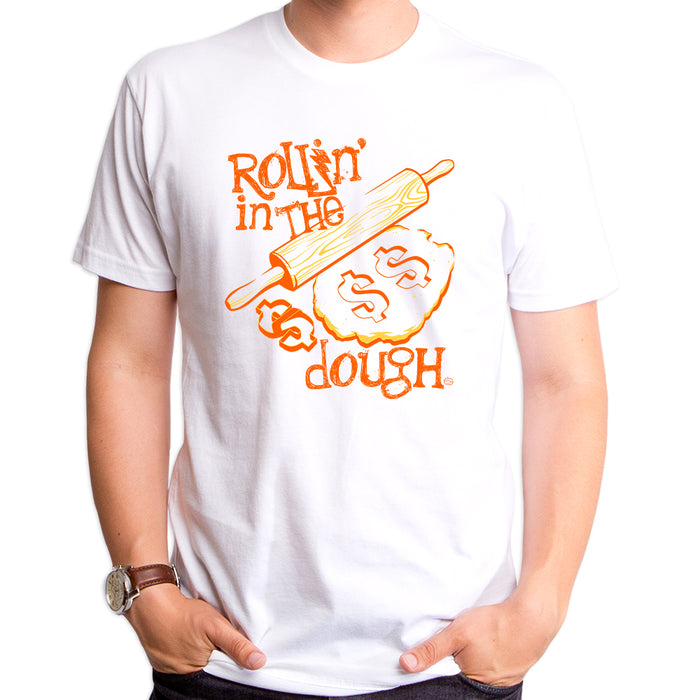 goodie two sleeves Rollin in the Dough Adult T-Shirt
