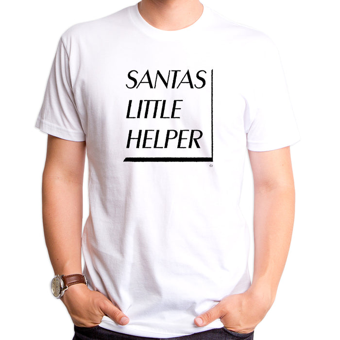 goodie two sleeves Santa's Little Helper Adult T-Shirt