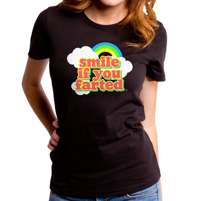 goodie two sleeves Smile If You Farted Women's T-Shirt
