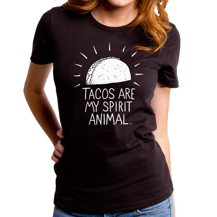 goodie two sleeves Tacos Are My Spirit Animal Women's T-Shirt