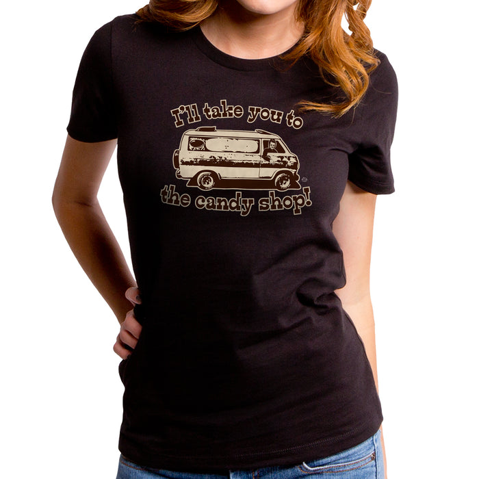 goodie two sleeves Take You To The Candy Shop Women's T-Shirt