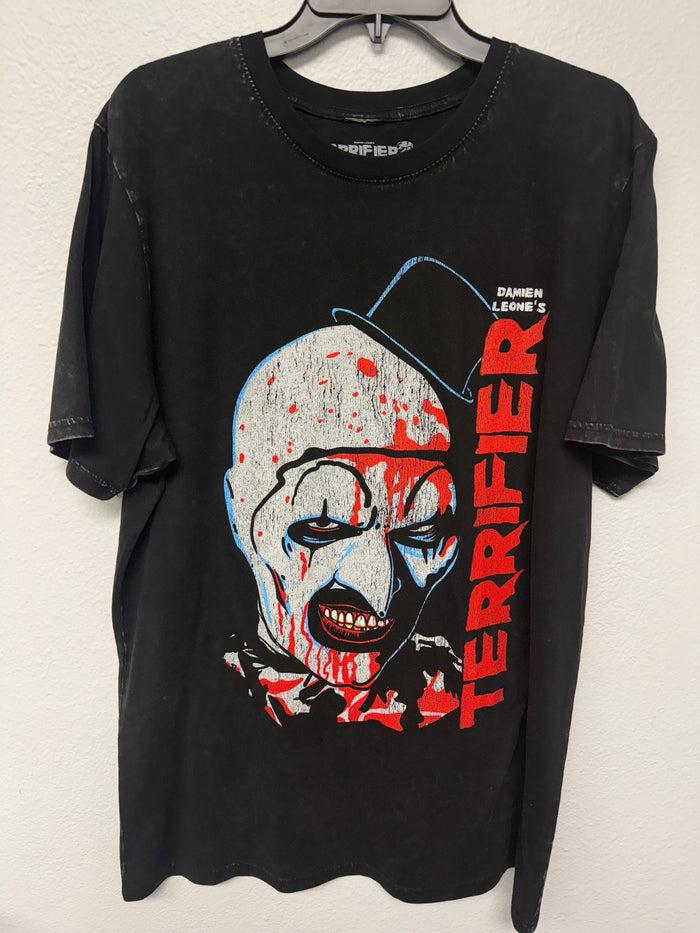 Goodie Two Sleeves Terrifier Art The Clown Unisex Tee