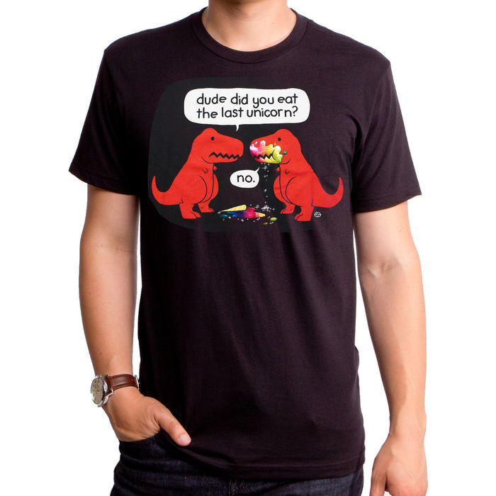 Goodie Two Sleeves The Last Unicorn Dino Adult T-Shirt