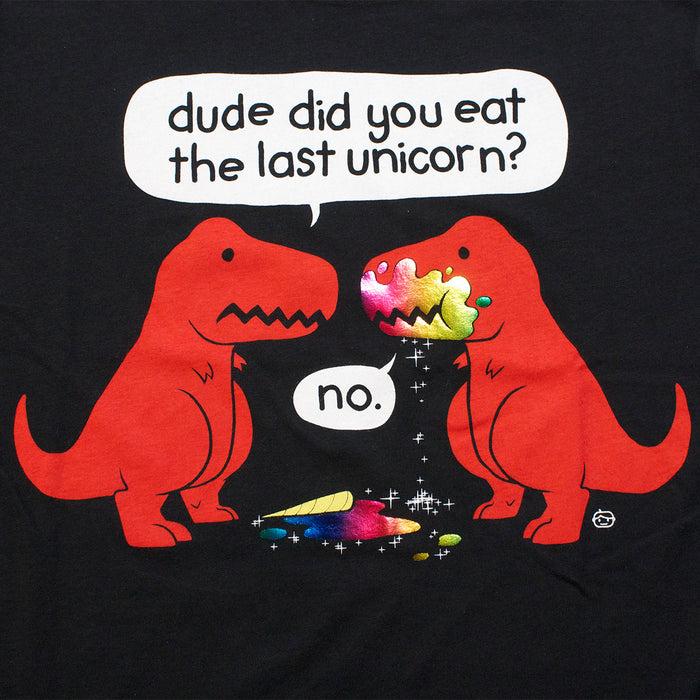 Goodie Two Sleeves The Last Unicorn Dino Adult T-Shirt