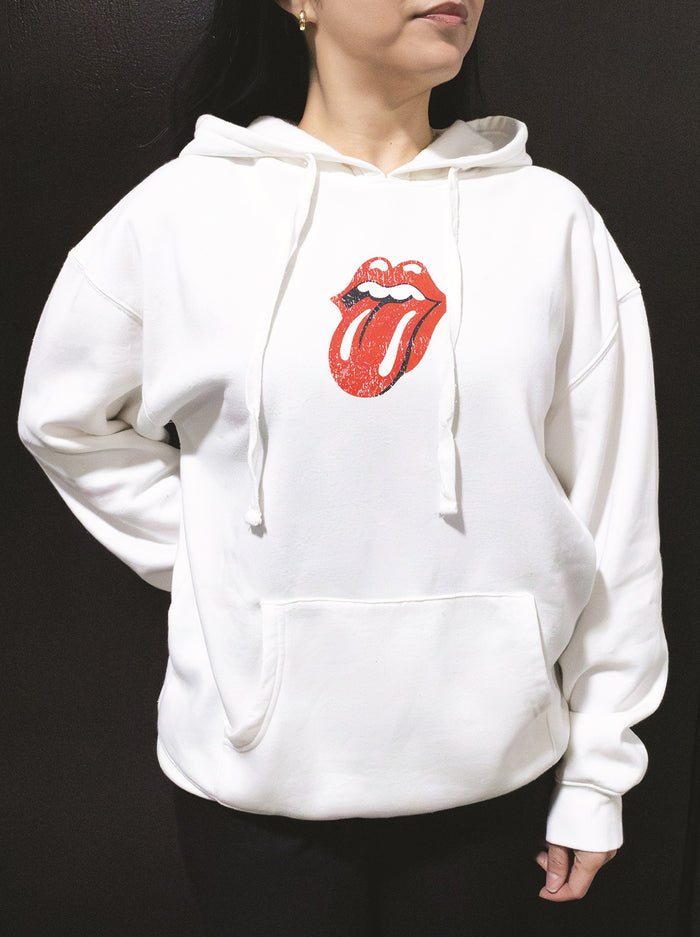 Goodie Two Sleeves The Rolling Stones Oversized Back Logo Unisex Hoodie