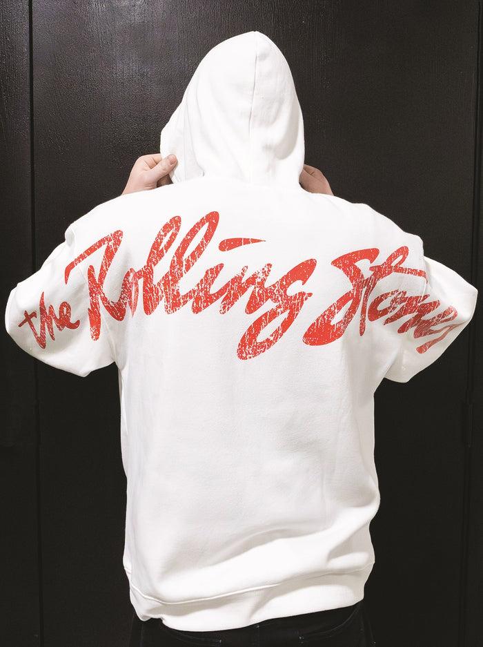 Goodie Two Sleeves The Rolling Stones Oversized Back Logo Unisex Hoodie