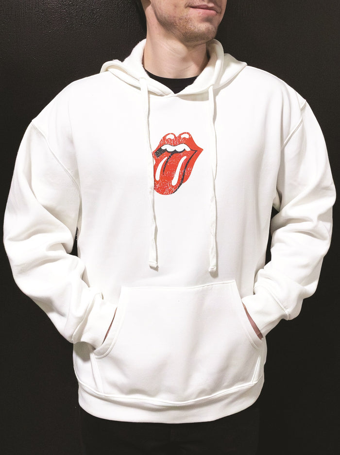 goodie two sleeves The Rolling Stones Oversized Back Logo Unisex Hoodie