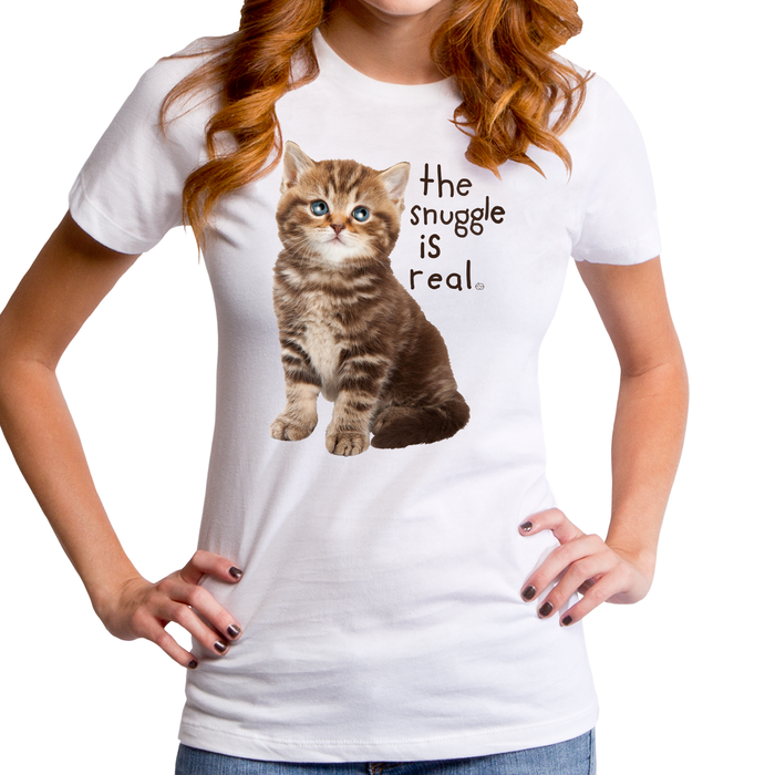 goodie two sleeves The Snuggle Is Real Women's T-Shirt
