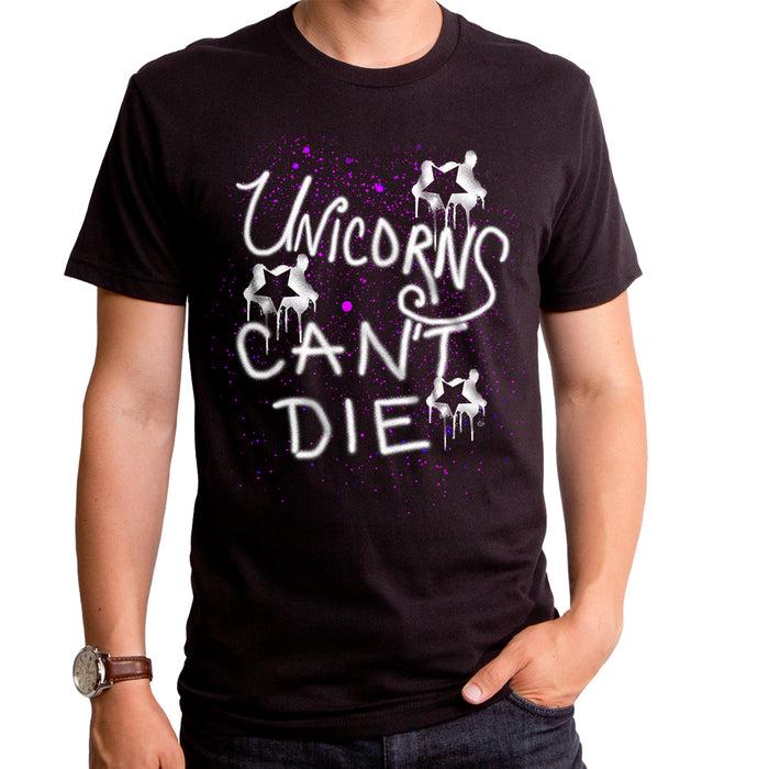 goodie two sleeves Unicorns Can't Die Adult T-Shirt