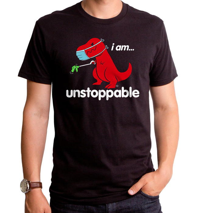 goodie two sleeves Unstoppable Mask Protect Yourself Adult T-Shirt
