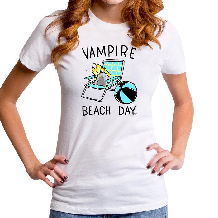 goodie two sleeves Vampire Beach Day Women's T-Shirt