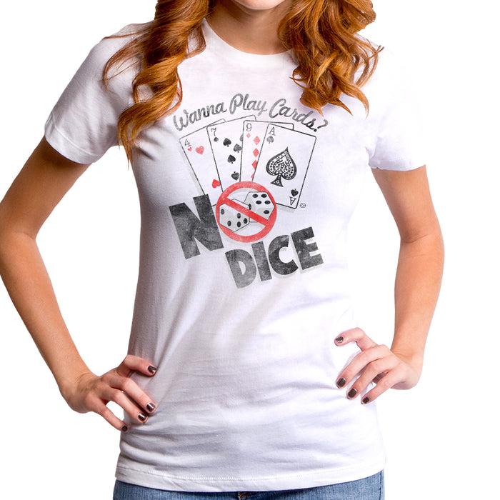 goodie two sleeves Wanna Play Cards? Women's T-Shirt