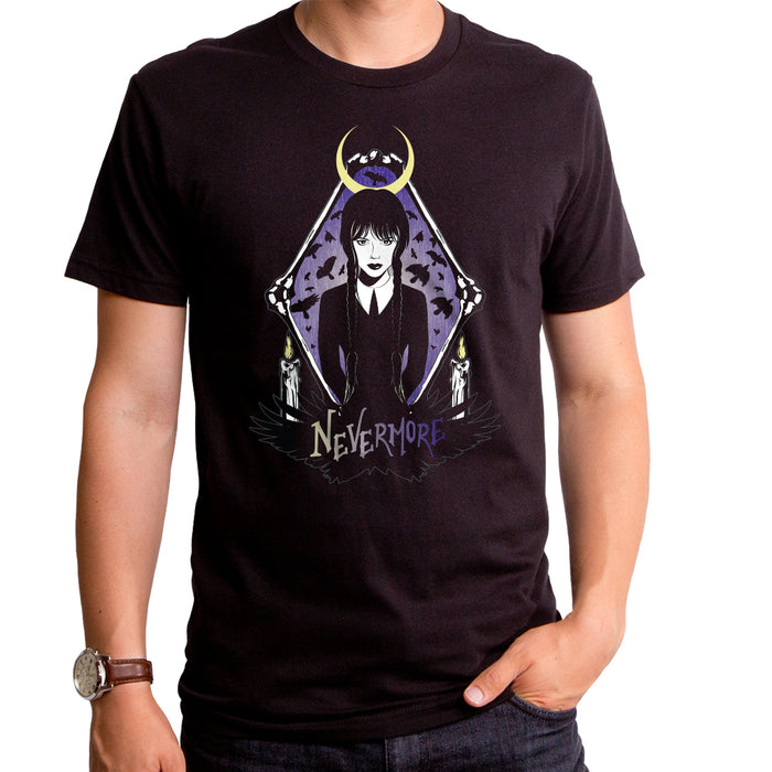 goodie two sleeves Wednesday - Nevermore Adult T-Shirt