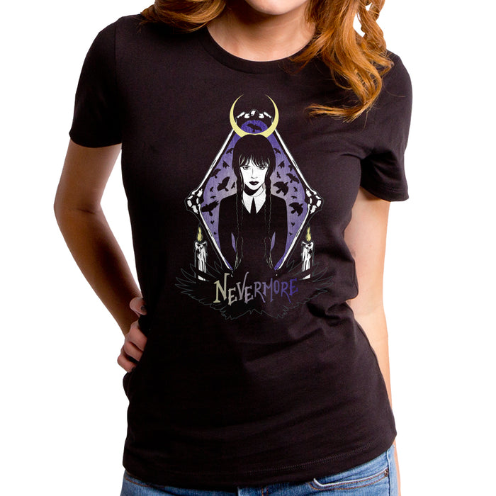 goodie two sleeves Wednesday - Nevermore Women's T-Shirt