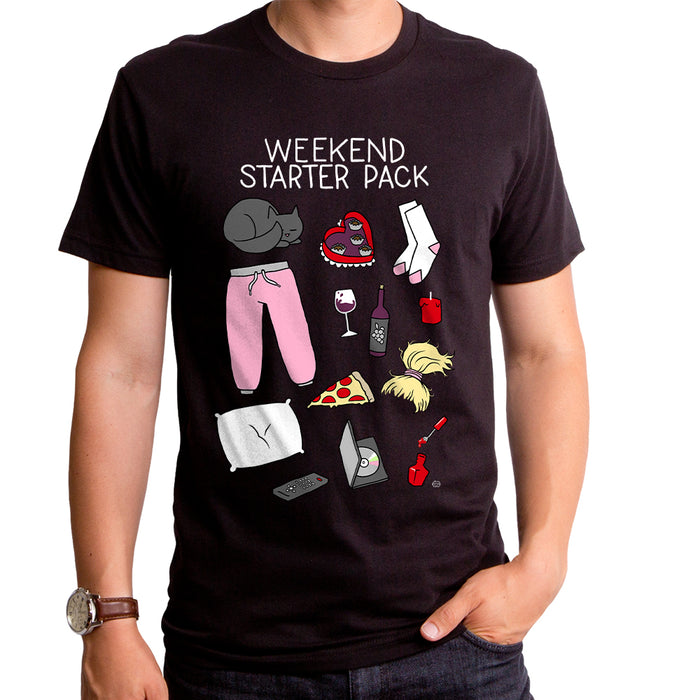 goodie two sleeves Weekend Starter Pack Adult T-Shirt