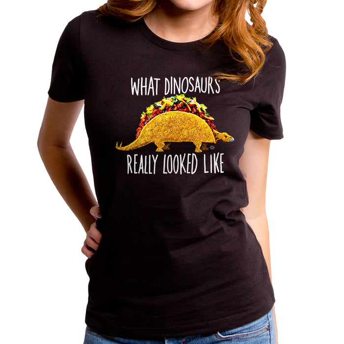 goodie two sleeves What Dinosaurs Looked Like Women's T-Shirt
