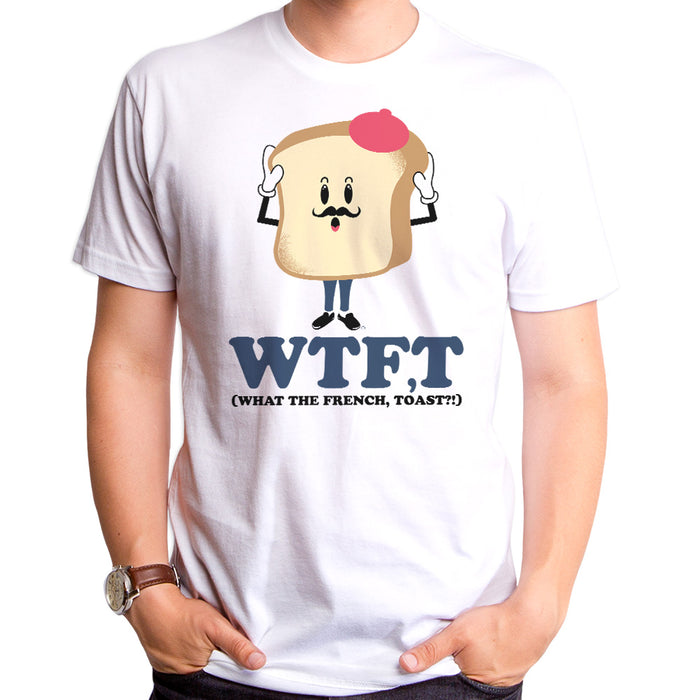 goodie two sleeves What The French Toast? Adult T-Shirt