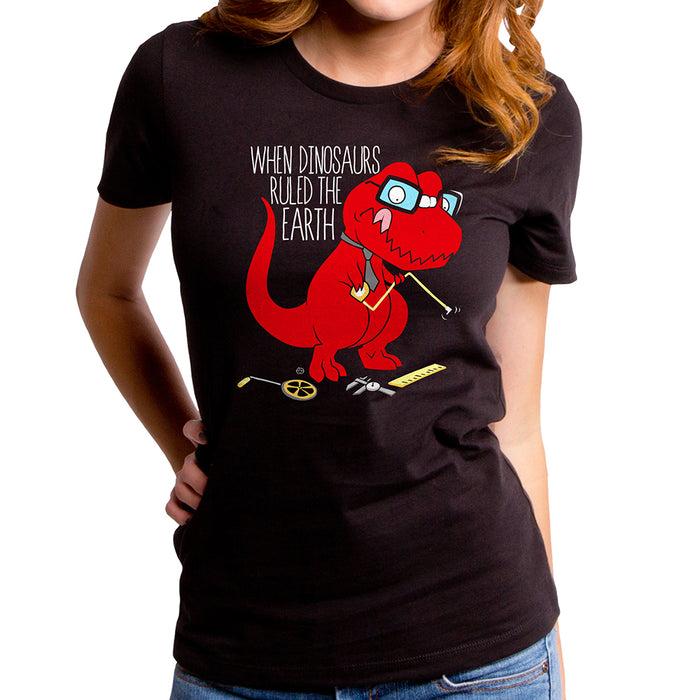 goodie two sleeves When Dinosaurs Ruled Women's T-Shirt